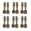 Accesorios de Joyería de Aleación DIY Cuchillo, Tenedor, Cuchara Vajilla Colgante Pulsera Llavero Colgante Decorativo J509