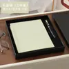 Diario Patrón Lichi A5, Libro de Cuadrícula, Libro de Cuero Suave, Libro de Cuero, Libreta de Mano de Aspecto Elevado y Exquisito