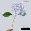 Flores de Hortênsia Artificiais de Alta Qualidade para Montagem de Cenas de Casamento, Decoração de Parede de Fundo, Arranjos Florais para Restaurantes e Hotéis