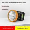 Tesouro do pescador levou farol recarregável super brilhante cabeça montada ao ar livre lâmpada de pesca noturna luz forte lâmpada de alta potência de longo alcance