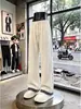 Pantalones casuales de pierna ancha a rayas verticales transfronterizos para hombre, pantalones rectos de ajuste limpio con puños, forro a cuadros para otoño