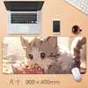 Venda Direta da Fábrica de Origem, Mouse Pad Grande, Mouse Pad Criativo de Gatinho Anime para Mesa, Mouse Pad Antiderrapante com Borda Travada de Precisão
