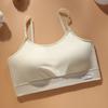 Ropa interior para niñas, chaleco de desarrollo infantil, sujetador para pupilas con almohadilla para el pecho, top de tubo transpirable con pecho envolvente para niñas de talla mediana y grande.