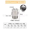 Acero Inoxidable Gran Angular Cono Sólido Junta Universal de Acero Inoxidable para Humidificación, Enfriamiento y Eliminación de Polvo Boquilla de Cono Sólido Atomizador