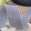 Fita Coreana Prata Seda Contraste Peixe Tira Acessórios de Cabelo diy Material Embalagem Roupas Estilo College Fita Listrada