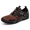 Zapatos de senderismo para hombre de talla grande transfronterizos, zapatos deportivos para rastreo, zapatos de agua para playa, tejido de mosca pegajoso en frío 9322