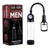 Manual de comércio exterior haste de tração treinador de pênis copo de avião display LCD esticador de pênis com relógio dispositivo de masturbação masculino