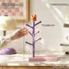 Zootopia Colgador de Tazas de Té/Café para el Hogar con Forma de Árbol Pequeño Adorno Decorativo de Escritorio