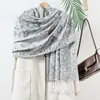 Bufanda de Estilo Étnico de Venta Caliente Transfronteriza Jacquard Cachemir Paisley Bufanda Larga con Borlas Bufanda Exterior Pañuelo para la Cabeza para Mujeres