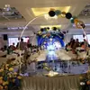 Nuevo Marco Circular Redondo de Tubo Único para Boda, Decoración de Fondo, Arco, Puerta de Flores, Marco, Accesorios de Arreglo de Boda