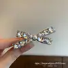 Presilha de Cabelo Estilo Coreano com Laço de Pérolas e Strass Presilha para Franja Lateral Presilha de Cabelo Solto Fashion Versátil de Alta Qualidade Elegante
