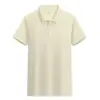 Camisa Polo para Atividade de Equipe Publicidade Roupas de Trabalho Personalizadas Camiseta com Logo Impresso Gola Uniforme de Fábrica Uniforme de Aula de Team Building Bordar