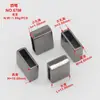 Directo de fábrica 44 hebilla cuadrada de metal para cuerda de aleación de zinc hebilla KE10203# campana colgante