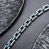 Pulsera de Acero de Titanio para Hombre, Popular en Europa y América Transfronteriza, Joyería de Moda Hip-Hop con Personalidad, Accesorios de Alta Gama Versátiles y Modernos para Mujer