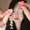 Ven y sé un Arete Largo de Borlas como de Hada con un Ambiente como de Hada para Mujeres, Perfecto para Salidas de Verano, Aretes de Alta Gama que Son Versátiles y Se Pueden Usar con Cualquier Atuendo