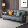 Sofá cama plegable multifuncional, cama individual simple de tela de doble propósito para sala de estar, apartamento de alquiler, dormitorio, cama plegable para espacios pequeños