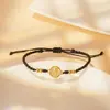 TikTok Caperucita Roja Marca de la Fortuna Antigua Pulsera Tejida diy Pareja Mejor Amigo Buena Suerte Este Año Cuerda de Mano de Alto Valor