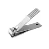 Cortauñas de Acero Inoxidable para Fabricante Cortauñas Grandes Herramienta Individual para Manicura del Hogar Cortauñas Antisalpicaduras Boca Plana