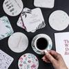 Amazon Barro de Diatomeas Natural Sencillo Posavasos Bebida Café Té Aislamiento Diatomita Absorbente Secado Rápido Antideslizante Posavasos