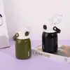 Nueva taza térmica elegante de acero inoxidable con alto valor estético, portátil y conveniente, compacta y simple, con un ambiente juvenil