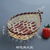 Productos Tejidos de Bambú Hechos a Mano Criba de Bambú Cesta de Bambú Bandeja para Dim Sum Paleta Recogedora Redonda Tejida para el Hogar Cesta de Almacenamiento Fruta Qin Xuan