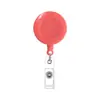 Promoção Quente da Amazon Clipe de Cinto de Cor Comum ABS Fivela de Puxar Fácil Chaveiro Telescópico Fivela de Peito Fivela de Identificação Puxar Fácil