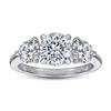Tong Lin Europa y Estados Unidos nuevo anillo de moda comercio exterior transfronterizo anillo de plata esterlina s925 anillo de moda con incrustaciones de circonita