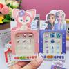 Pegatinas Personalizadas de Uñas Sanrio para Niños con Pedrería, Pegatinas de Arte de Uñas de Dibujos Animados My Melody para Niña, Pegatinas de Uñas Kuromi