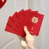 Sobre Rojo para Boda Grande, Mediano y Pequeño Set con Palabras Felices Mini Sobre Rojo Bloqueador de Puerta Bolsa de Papel para Sobre Rojo de Boda Nuevo