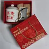 Caneca de Água para Escritório Caneca de Lembrança Caneca de Esmalte Imitação Antiga Nostálgica Pequeno Presente Presente de Inauguração Presente de Casamento
