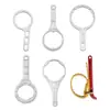 Purificador de agua multifuncional Llave de banda universal 10 pulgadas 20 pulgadas carcasa de membrana de botella de filtro llave para máquina Apple dentada antideslizante