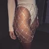 Joias europeias e americanas show de lingerie brilhante saia de grade com strass corrente para o corpo palco de boate performance