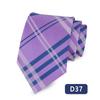 Corbata para Hombre Material Poliéster Corbata de Cuadros Escoceses Fabricante Stock Listo Venta al por Mayor