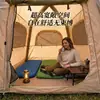 Tienda inflable personalizada con columnas inflables integradas, impermeable y a prueba de sol, hecha de tela Oxford 400D, adecuada para acampar, parques al aire libre y playas