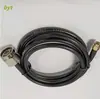 Cabo coaxial de antena RF RG223 com blindagem dupla banhado a prata, conector hexagonal tipo parafuso macho reto para conector SMA macho reto