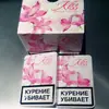 Empaque personalizado tipo flip-top para 20 cigarrillos, longitud extendida, magnético, delgado, metálico, caja de lata pequeña coreana portátil Kiss