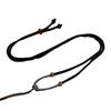 Cordão ajustável elegante com pingente de pescoço concêntrico Jade Ágata Corda de pescoço Jade Marca Jade Pei Corrente de suéter masculina e feminina