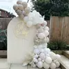 90 Piezas de Globos Blancos Ecológicos Adecuados para Bodas, Cumpleaños, Ceremonias de Graduación y Aniversarios