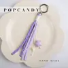 [Serie Púrpura] Joyería Hecha a Mano con Cuentas DIY Accesorios para Cadena de Teléfono Móvil Material de Cuentas Sueltas Colección de Cuentas Hechas a Mano del Mismo Color