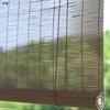 Cortinas de Bambu Vintage da Fábrica de Origem, Feitas de Seda Selecionada de Primeira Linha, Processadas pela Técnica de Cozimento a Vapor com Água de Chá, Adequadas para Hotéis e Clubes de Estilo Chinês, Persianas Rolantes de Bambu Blackout