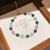 Pulsera Extraíble Ovalada de Circonita, Retro, Personalizada, Moderna, Exquisita, Elegante Pulsera, Lujo Ligero, Joyería de Gama Alta para Mujeres