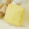 Bolsa fofa para absorventes femininos cor de doce estilo Ins, bolsa de armazenamento de absorventes, bolsa para evento mensal, bolsa para toalha íntima, porta-moedas