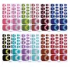 Venta Caliente Transfronteriza Pegatinas para Uñas de Dedo del Pie Ojo de Gato Pegatinas Completas para Uñas Sin Horno Brillo Polvo de Cebolla Pegatinas para Uñas Pegatinas para Pies Amazon