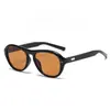 Gafas de Sol Retro Europeas y Americanas Chica Caliente Rosa Claro Gm Gafas de Sol de Alta Gama para Cara Grande Aspecto Adelgazante Protección Solar Ovaladas Espejo de Sapo Gafas de Sol