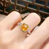 Libro rojo pequeño con anillo de jade de azúcar de Hotan para mujer 2024 nuevo exquisito suave temperamento de azúcar anillo una generación de cabello
