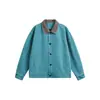 Nueva chaqueta versátil y moderna de primavera/otoño - Chaqueta de moda corta, corte boxy, lavada y desgastada, estilo japonés