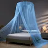 Nova Mosquiteiro de Teto Estilo Princesa para Casa 1,8m Sem Suporte Cúpula Criptografada Comprimento do Chão Rede Estampada para Cama de 1,5 Metro 1,2