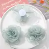 Estilo Princesa de Hadas Corazón Encaje Rosa Malla Floral DIY Hecho a Mano Versátil Pasador Accesorios para el Cabello Accesorios para Ropa Venta al por Mayor