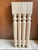 Pernas de Mesa de Madeira Maciça, Pernas de Mesa Estilo Europeu, Pernas de Mesa, Pernas de Suporte, Pernas de Móveis, Colunas Decorativas, Madeira Torneada, Pernas de Mesa de Madeira