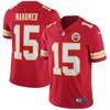 Comércio Exterior Transfronteiriço Camisa de Futebol NFL Kansas City Chiefs Chiefs 15 Mahomes Listras Lendárias